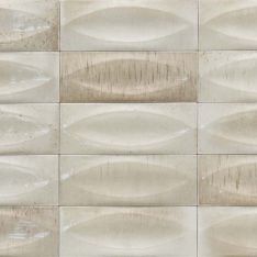 Tesoro Gleeze - Beige 3d Eye Deco Glossy Tile