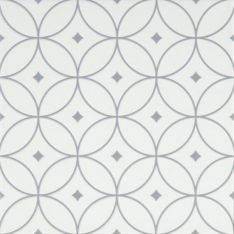 Emser Geometry - Atom Gray 10" x 10" Porcelain Tile