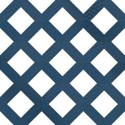 Emser Geometry - Frame Navy 10" x 10" Porcelain Tile