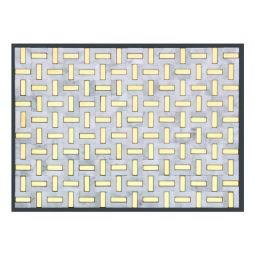 Emser Link - White & Gold Marble Groutless Mosaic