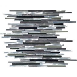 Tesoro Metallica - Linear #2 Dk Aluminum & Glass