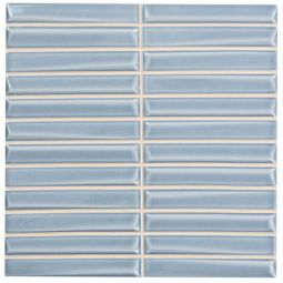 Zio Finestra - Chambray 8" x 8" Glossy Pre-Scored Ceramic Tile