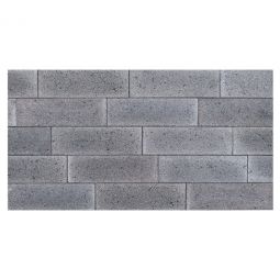 Tesoro Metropolitan Casa Toscana - Gray Ceramic Wall Tile 3" x 9"