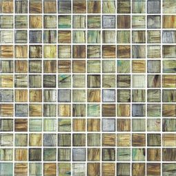 Puccini Watercolor - Olivaceous Glass Mosaic