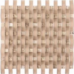 Puccini Brucke - Frosted Miro Glass & Stone Mosaic