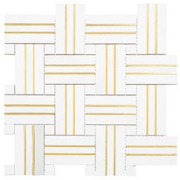 Zio Golden Age - Mosaic Sun Porcelain Mosaics