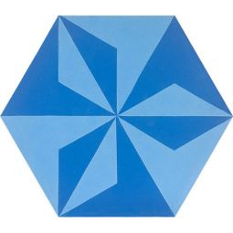 Granada Tile - Brandon 1820 D Cement Hexagon Decos