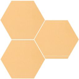 Granada Tile - Yellow 8" x 9" Hexagon Cement Tile