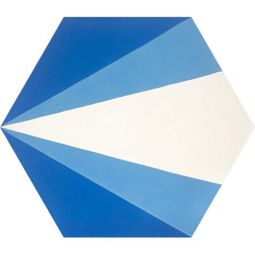 Granada Tile - St Ives 1807 D Cement Hexagon Decos