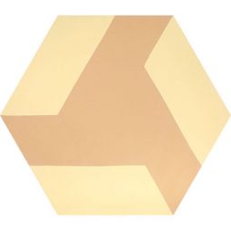 Granada Tile - Suffolk 1819 C Cement Hexagon Decos
