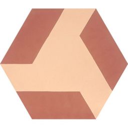 Granada Tile - Suffolk 1819 E Cement Hexagon Decos