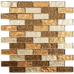 Zio Impression - Toffee Latte Glass Mosaic