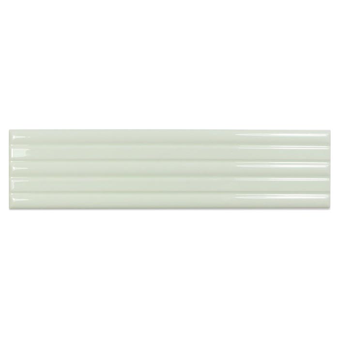 ꕤ︎︎·͜· mint Imperial Mint Frame Gloss Ceramic Subway Wall Tile - 3 x 6