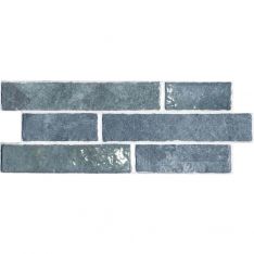 Tesoro Dany - Mirtillo Interlocking Brick Porcelain Tile