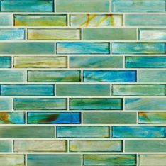 Hirsch Linea - Cool Heat Glass Mosaic