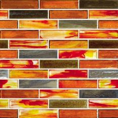 Hirsch Linea - Hot Planet Glass Mosaic