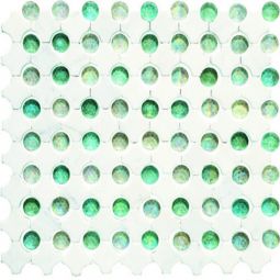 Puccini Sloane - White Pearl Glass & Stone Mosaic