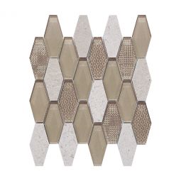 Puccini Dallas - Deep Ellum Glass & Steel Mosaic