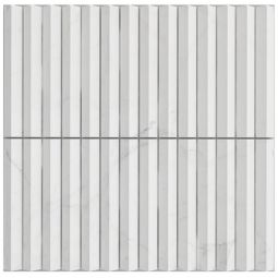 Puccini Broadway - White Encore Marble Mosaic