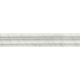 Bedrosians White Carrara - 2" x 12" Polished Chair Rail