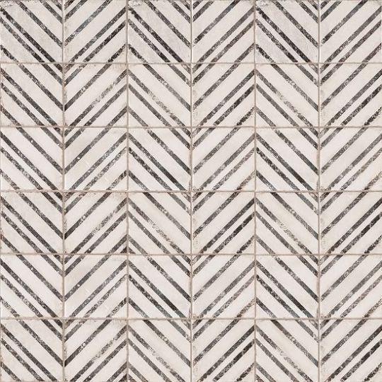 Bedrosians Vivace Rice Incline 4 X Matte Decorative Tile Bedrosians Vivace Rice Incline 4 X
