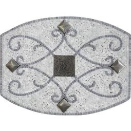 Maicon Backsplash Medallion - Aluminum OTA-CA-BA-BA-BA