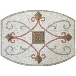 Maicon Backsplash Medallion - Bronze OTB-CT-NO-RV-NO