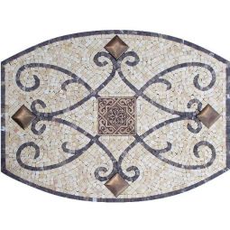 Maicon Backsplash Medallion - Bronze OTB-JG-DE-DE-DE