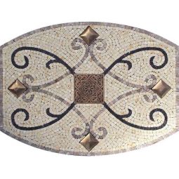 Maicon Backsplash Medallion - Bronze OTB-SM-NO-NO-NSL