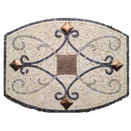 Maicon Backsplash Medallion - Bronze  OTB-SM-NSL-NSL-NO