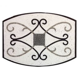 Backsplash Medallion - Aluminum OTPB-TH-AB-AB-GG