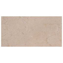 Tesoro Patara - Crema Marfil Honed Tile  3" x 6"
