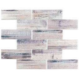 Zio Painted Forest - Fern Terrace Glass Mosaic
