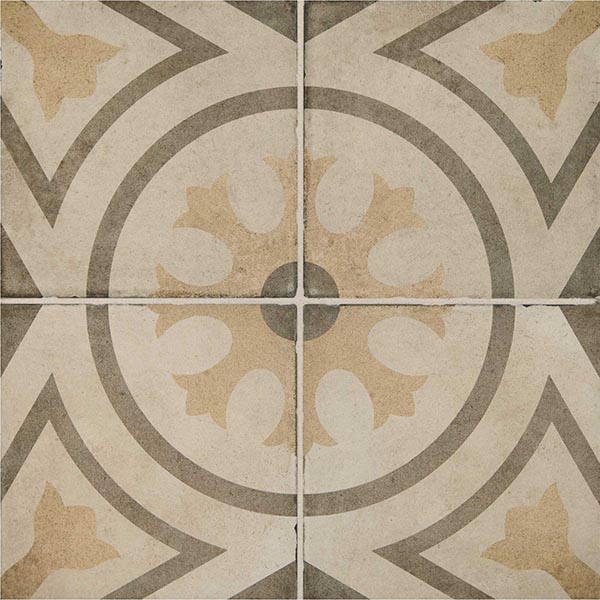 Daltile Quartetto Warm Circolo Porcelain Tile