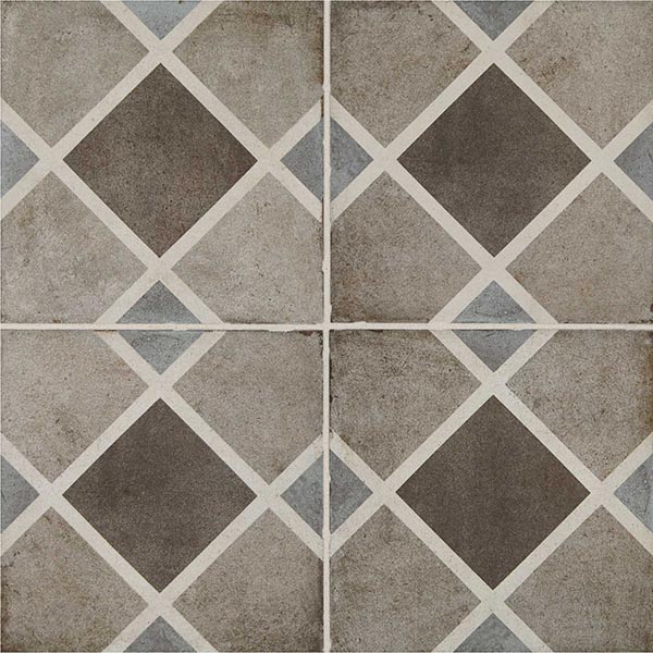 Daltile Quartetto Cool Rombo Porcelain Tile Daltile Quartetto Cool Rombo