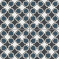 Zio Riche Lafayette - Magnifique 8" x 8" Porcelain Tile