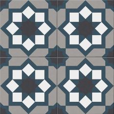Zio Riche Lafayette - Duke Valois 8" x 8" Porcelain Tile