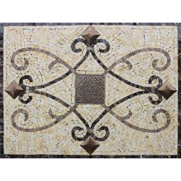 Maicon Polished Medallion - Bronze RPB-JG-DE-DE-LE