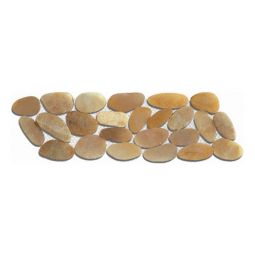 Puccini Caribbean - St. Kitts Gold Pebble Border 4" x 12"