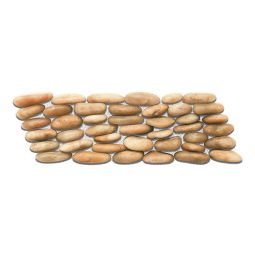 Puccini Caribbean - St. Kitts Gold Pebble Border 4" x 12" Flat