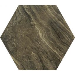 Tesoro Efes - Wenge Hexagon Porcelain Tile