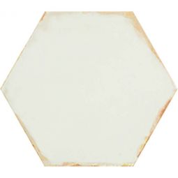 Tesoro Nikea - White Hexagon Porcelain Tile