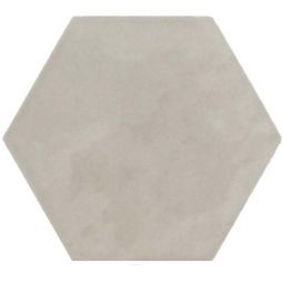 Tesoro Pastel - Grey Hex 8" x 9" Porcelain Tile