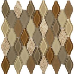 Zio Seagull - Weathered Down Glass & Stone Mosaic