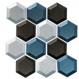 Zio Shimmering Breeze - Gentle Daydream Glass Mosaic
