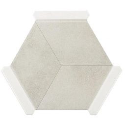 Zio Serra - Hinton Hex 9" x 10" Matte Porcelain Tile
