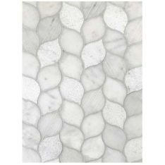 Tesoro Metropolitan Contempo - Cali Gris Leaf Multi Finish Mosaics
