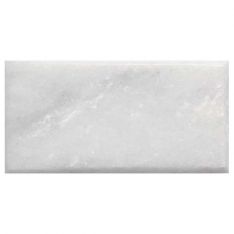 Tesoro Metropolitan Contempo - Carrara Polished Beveled Subway Tile