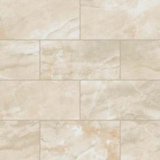 Bedrosians Gemma - Beige Onyx 12" x 24" Polished Porcelain Field Tile