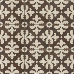 Bedrosians Palazzo - Antique Cotto 12" x 12" Florentina Deco